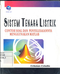 Image of Sistem tenaga listrik contoh soal & penyelesaiannya menggunakan matlab