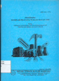 Prosiding seminar pranata nuklir 1999. tanggal 7 Juli 1999