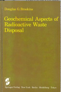 Geochemical aspects of radioactive waste disposal