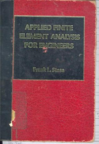 Applied finite element analysis for engineers