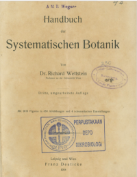 Handbuch der systematischen Botanik