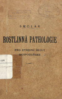 Rostlinná pathologie