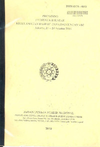 Presentasi ilmiah keselamatan radiasi dan lingkungan viii jakarta, 21-24 agustus 2000: Prosiding