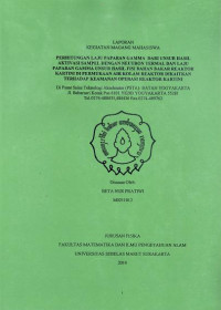 Presentasi ilmiah keselamatan radiasi dan lingkungan x hotel kartika chandra, jakrta 14 desember 2004 : Prosiding